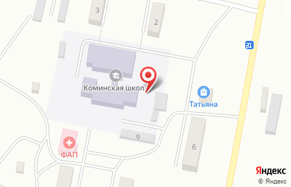 Продуктовый магазин Семол на Школьной улице на карте