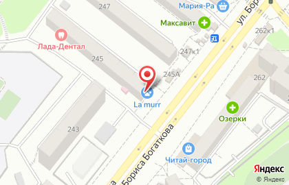 Ломбард 999 Нск+ на улице Бориса Богаткова на карте