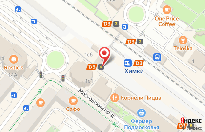 Магазин фруктов и овощей в Москве на карте