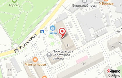 Бурятстат, Территориальный орган Федеральной службы государственной статистики по Республике Бурятия на карте