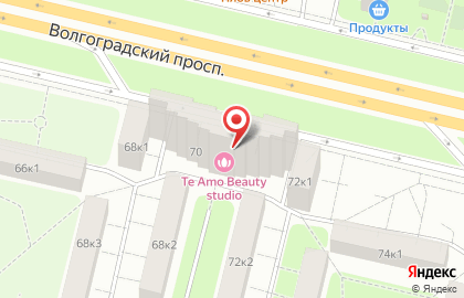 Салон цветов в Москве на карте
