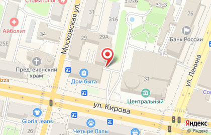 Магазин детской одежды Дорогие дети на Московской улице на карте