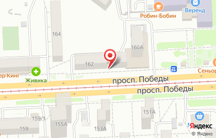 Магазин разливных напитков Урал-пиво в Калининском районе на карте