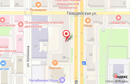 Парикмахерская Отражение на проспекте Автозаводцев на карте