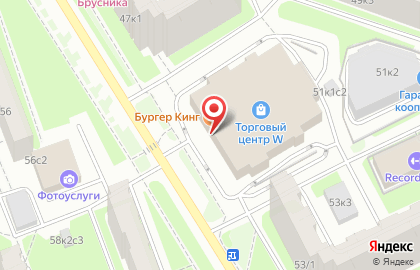 Сеть офисов продаж Билайн на Бирюлёвской улице на карте