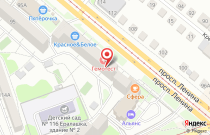 Студия цветов Татьяны Эль на проспекте Ленина на карте