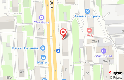 Салон Элби на Свердловском проспекте на карте