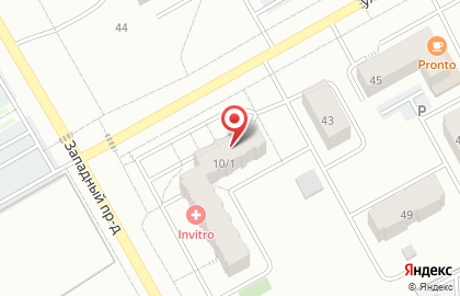 Магазин автотоваров Автотема в Западном проезде на карте