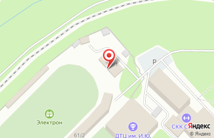 Стадион учреждение по организации физкультурно-оздоровительных мероприятий в Новосибирске на карте