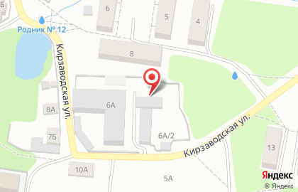 Автотехцентр Автолегион на Кирзаводской улице на карте