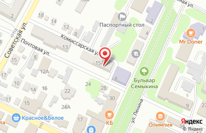 Аптека Флора, аптека на Почтовой улице на карте