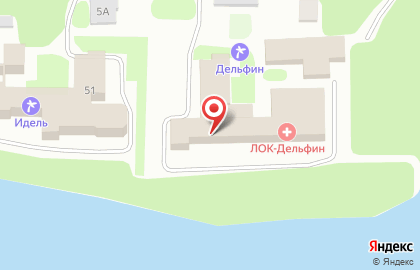 Санаторий-профилакторий Дельфин на Загородной улице на карте