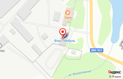 Столовая, ЗАО Заря-МариЭл на карте