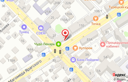 Стоматологическая клиника Стома-Дент в Советском районе на карте