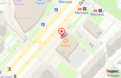 Киоск печатной продукции Краснопресненское агентство печати на Дубравной улице на карте