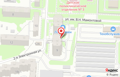 Ремонт телевизоров в Саратове в Ленинском районе на карте