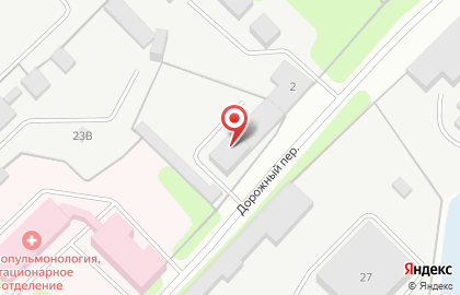 Автосервис Кваттро в Дорожном переулке на карте