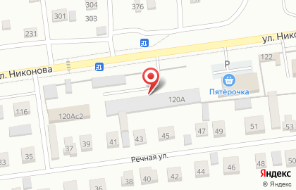 Магазин-склад Светофор в Комсомольском районе на карте