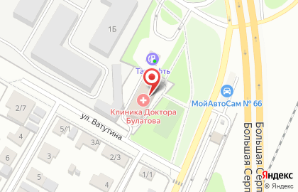 ООО КРЕПМАРКЕТ на улице Ватутина на карте
