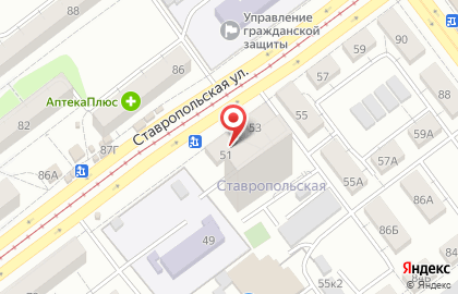 Пивной магазин ЖивоПиво на Ставропольской улице на карте