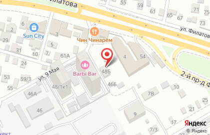 Эвакуатор Краснодар на улице 9 Мая на карте