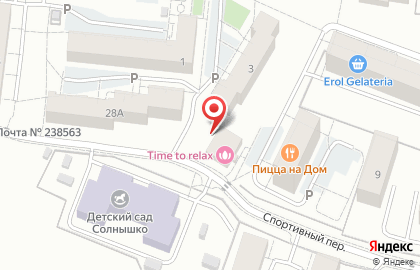 Кабинет массажа и СПА «TIME TO RELAX» на карте