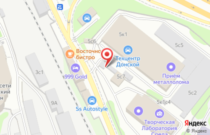 Шиномонтажная мастерская РемДиска на Площади Гагарина на карте