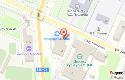 Волжский городской спортивный комплекс, МУ на карте