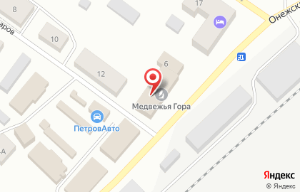 Медвежья Гора на карте