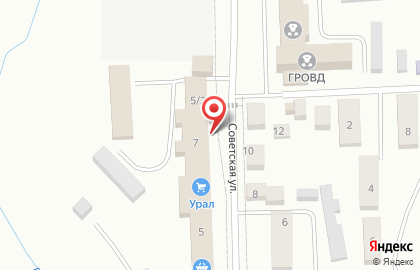 Магазин Урал в Уфе на карте