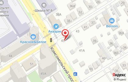 Автомагазин в Барнауле на карте