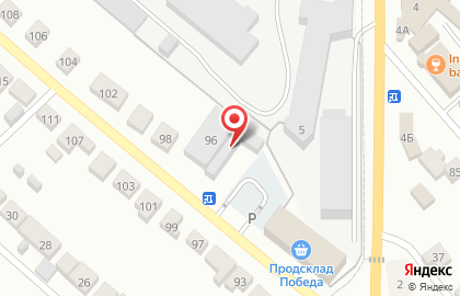 точка продаж металлопроката на улице Прохорова на карте