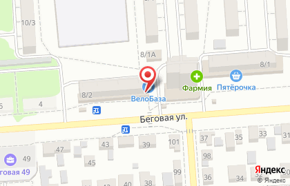 Магазин Велобаза в Воронеже на карте