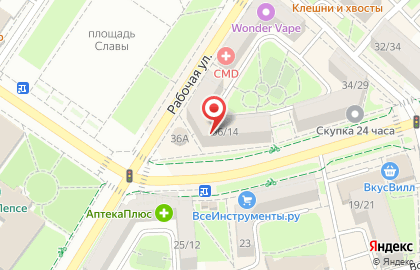 Ювелирный магазин Алмаз-Холдинг на Революционном проспекте в Подольске на карте