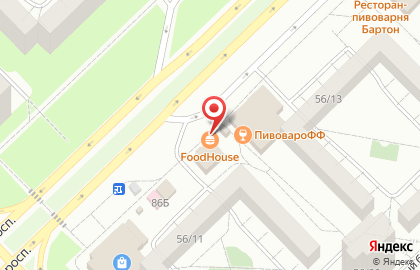 Doner house.16 на Московском проспекте на карте