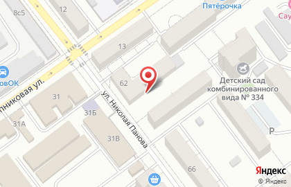 Общежитие в Самаре на карте