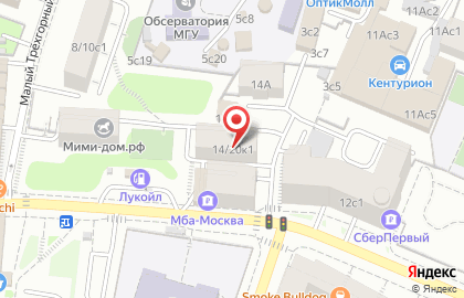 Mini-hotel Expo-Centre на Краснопресненской на карте