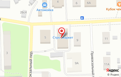 Строительный магазин Строймаркет, строительный магазин на улице Гагарина на карте