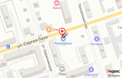 Амурчанка в Благовещенске на карте
