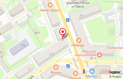  Ортопедический салон ОРТЕКА Великий Новгород на карте