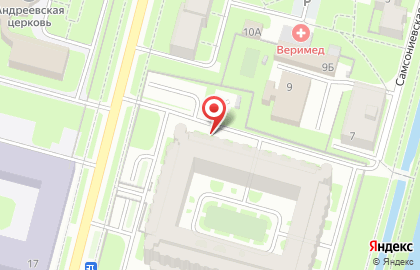 Управление Федерального казначейства по г. Санкт-Петербургу на Разводной улице на карте