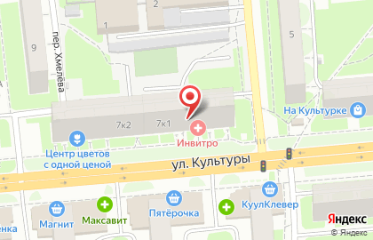 Нижегородская Оптика, Сеть Салонов на карте