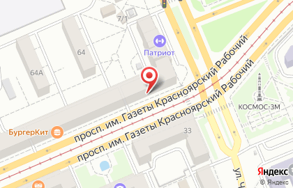 Медицинская компания Инвитро на проспекте Газеты Красноярский Рабочий, 62 на карте