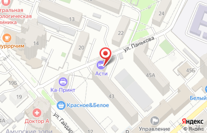 Малый отель Асти на карте