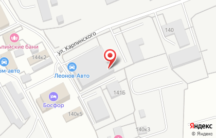Автосервис Леонов-Авто на карте