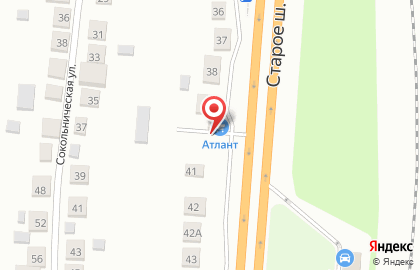 Официальный представитель Дёке-Сибирь Атлант в Первомайском районе на карте
