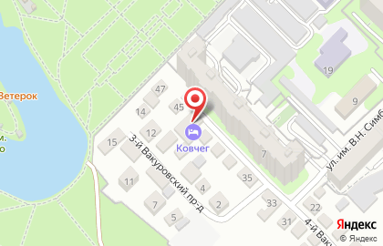 Комплекс Ковчег в Октябрьском районе на карте
