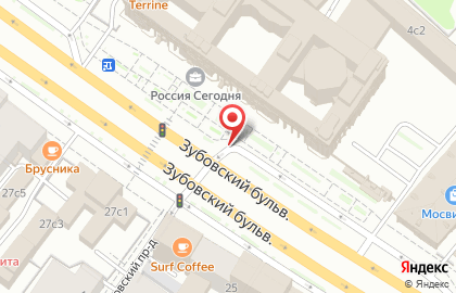 ЭКЛИПС (Москва) на Зубовском бульваре на карте