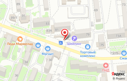 Магазин Пряничный домик на улице Героев Десантников на карте