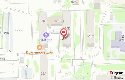 Продовольственный магазин Орбита в Тобольске на карте